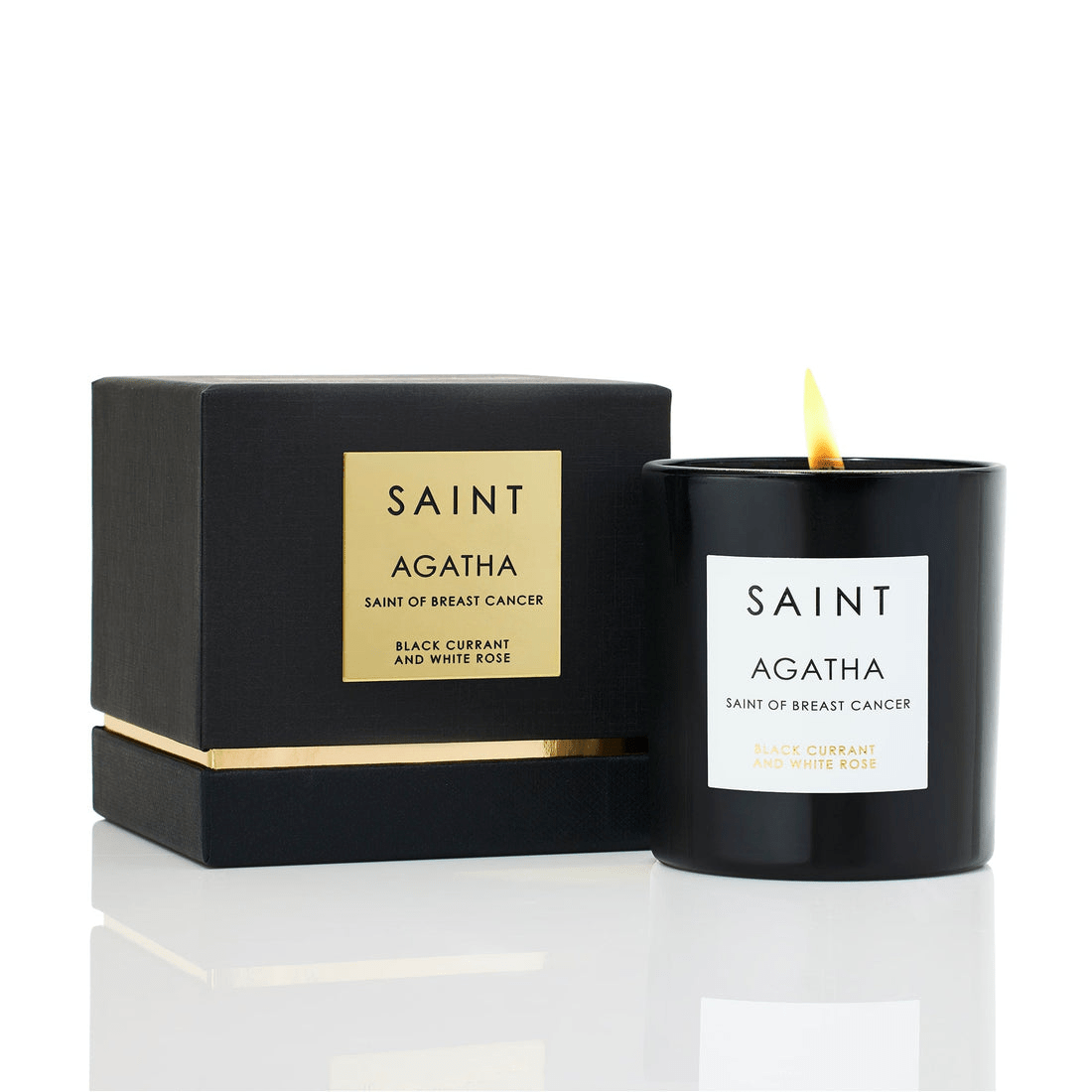 Saint Agatha Candle