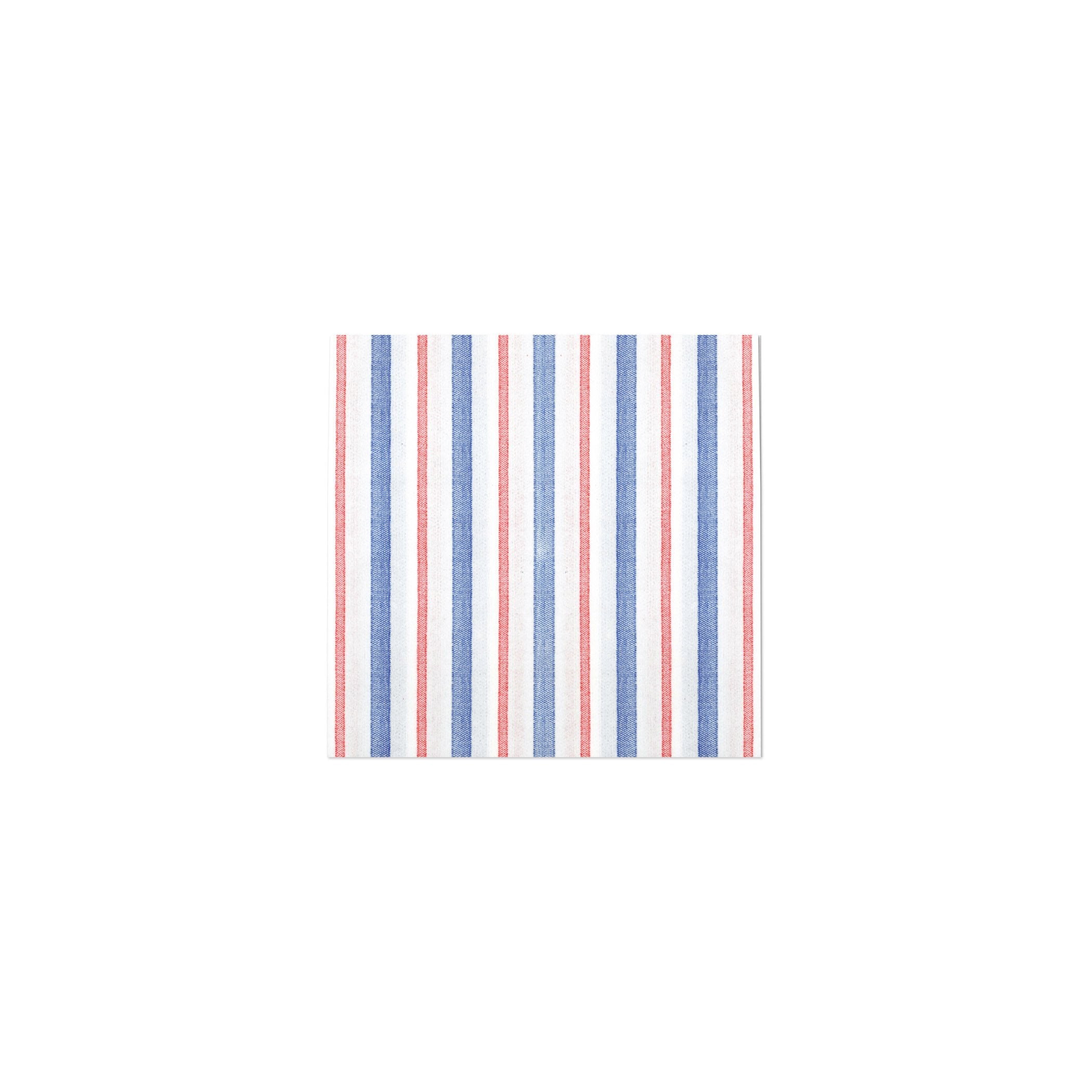 Papersoft Napkins Americana Stripe Cocktail Napkins (Pack of 20)