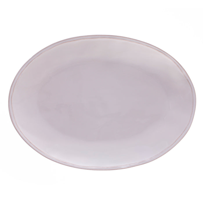 Fontana Oval Platter 16" White