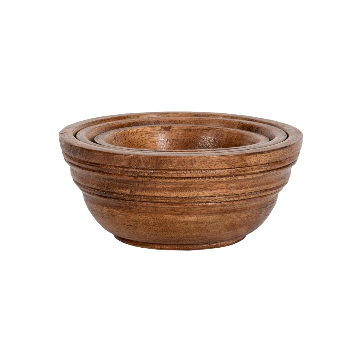 Bilbao Wood Nesting Bowl Set/3pc