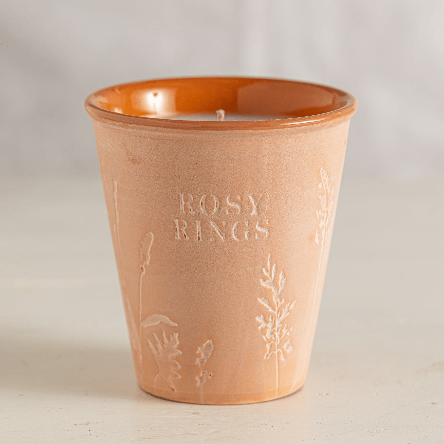 Garden Pot Candles with Plantable Seed Paper