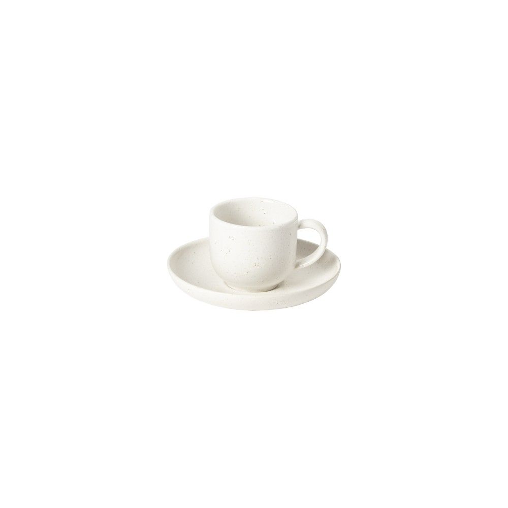 Pacifica Coffee Cup and Saucer Salt