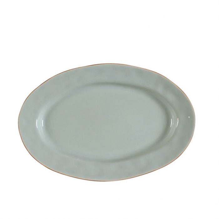Cantaria Small Oval Platter Sheer Blue