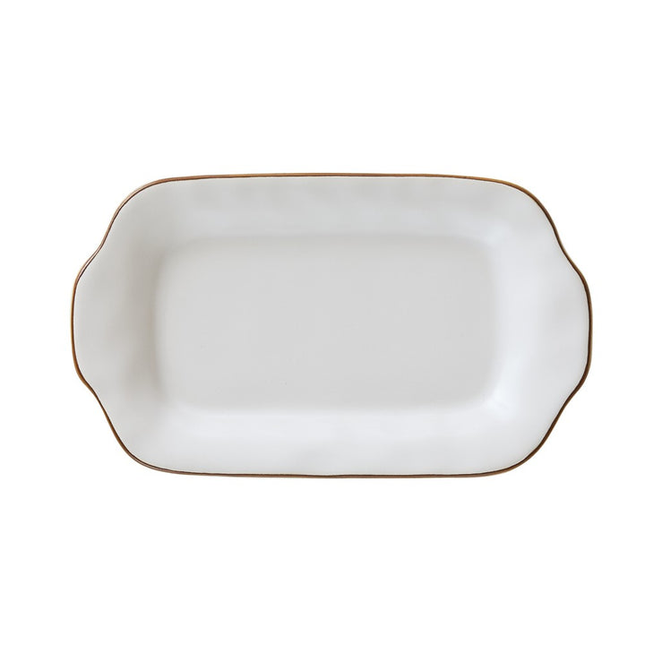 Cantaria Butter/Sauce Server Tray Matte White