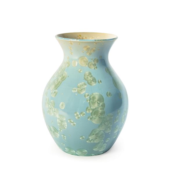 Crystalline Curio Medium Vase - Jade