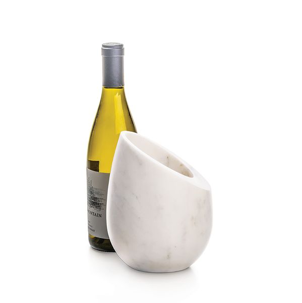 Wood and Marble Wine Chiller