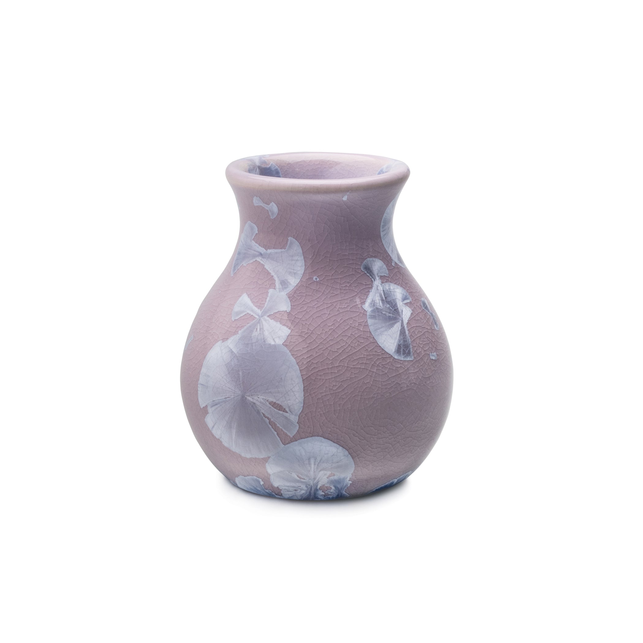Crystalline Curio Bud Vase - Lilac