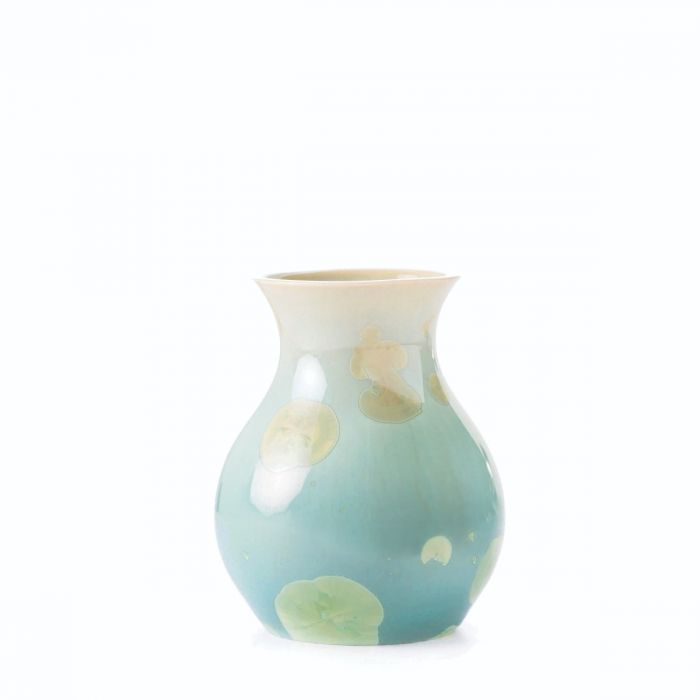 Crystalline Curio Bud Vase - Jade