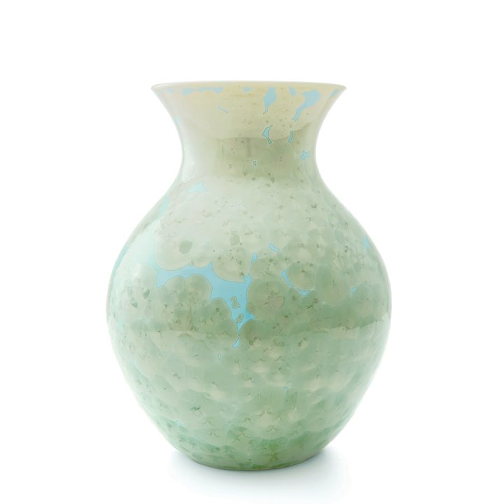 Curio Crystalline Large Vase - Jade