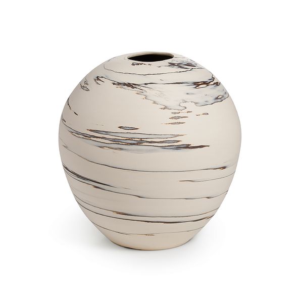 Beachstone Round Vase