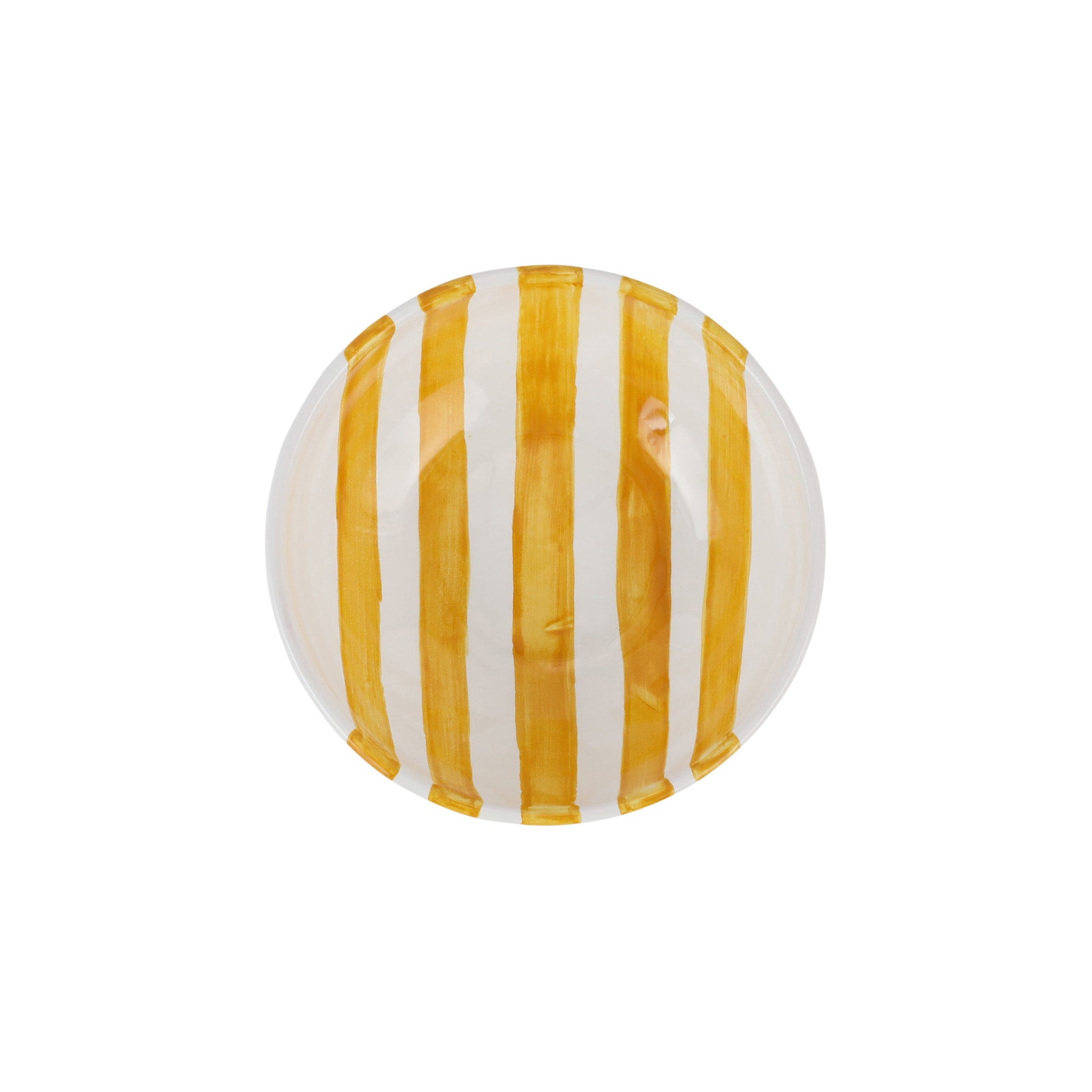 Amalfitana Yellow Stripe Cereal Bowl