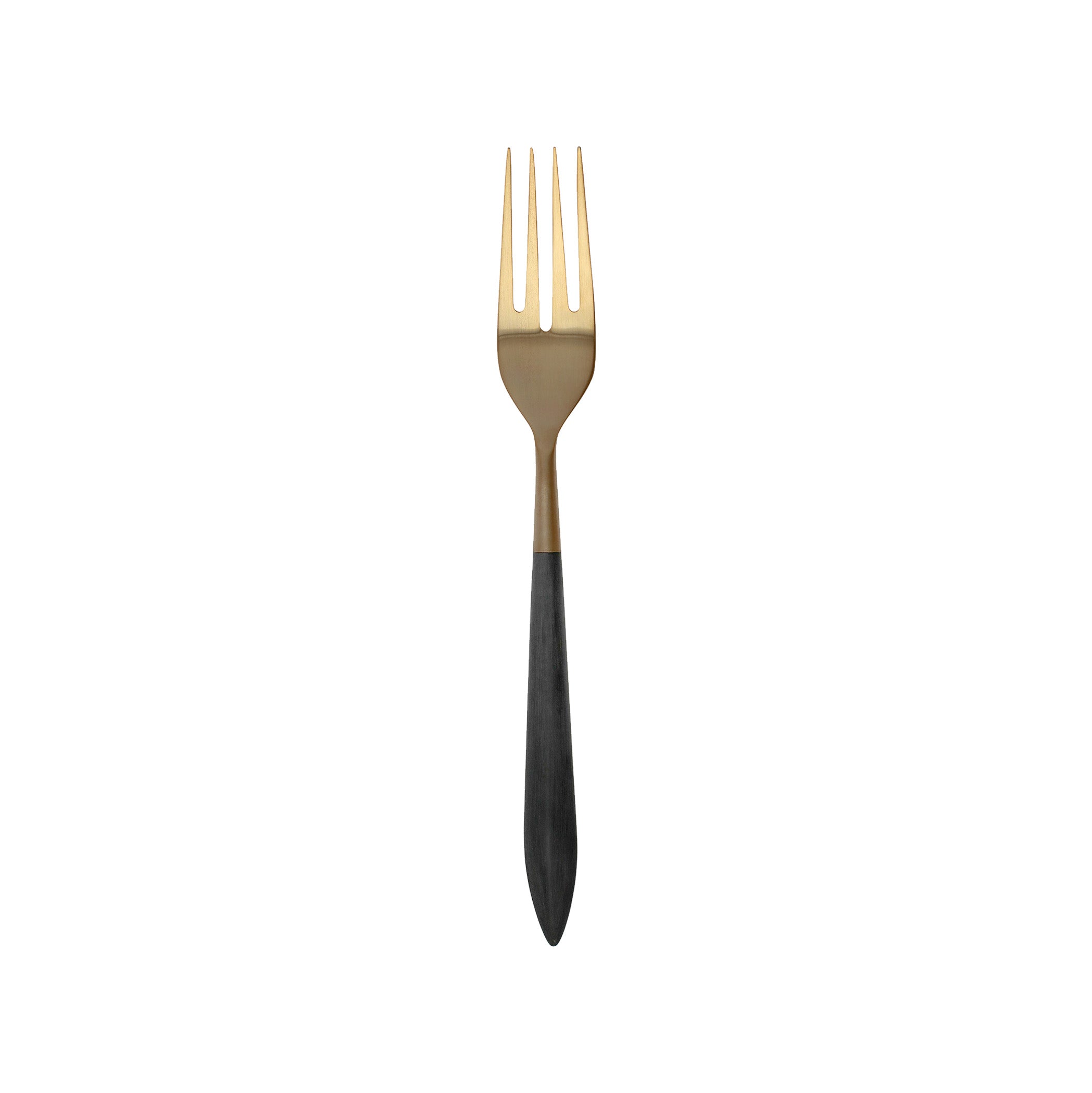 Ares Oro & Black Serving Fork