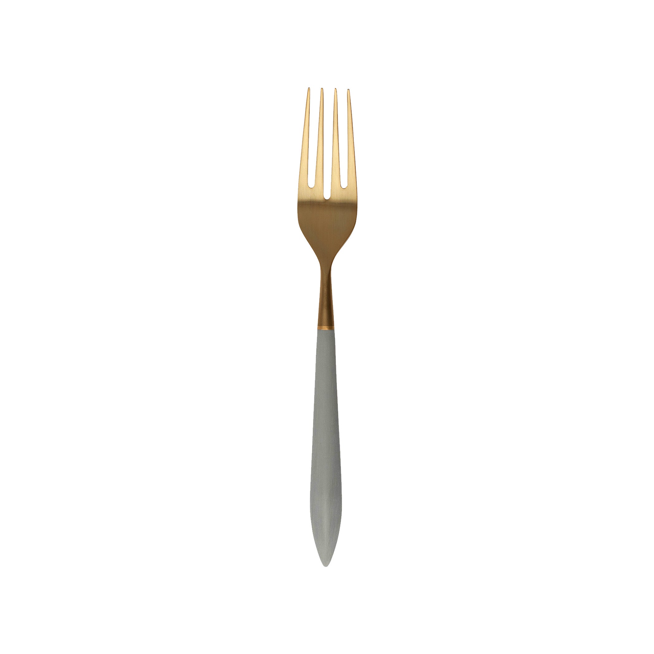 Ares Oro & Light Gray Serving Fork