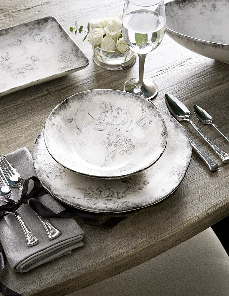 Giulietta Gray Dinner Plate