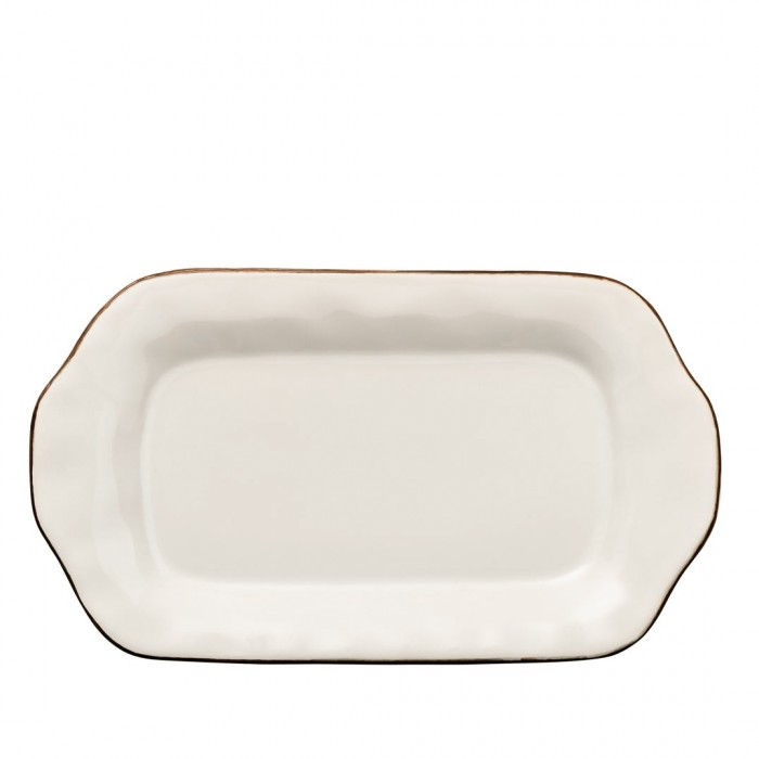 Cantaria Butter/Sauce Server Tray Ivory