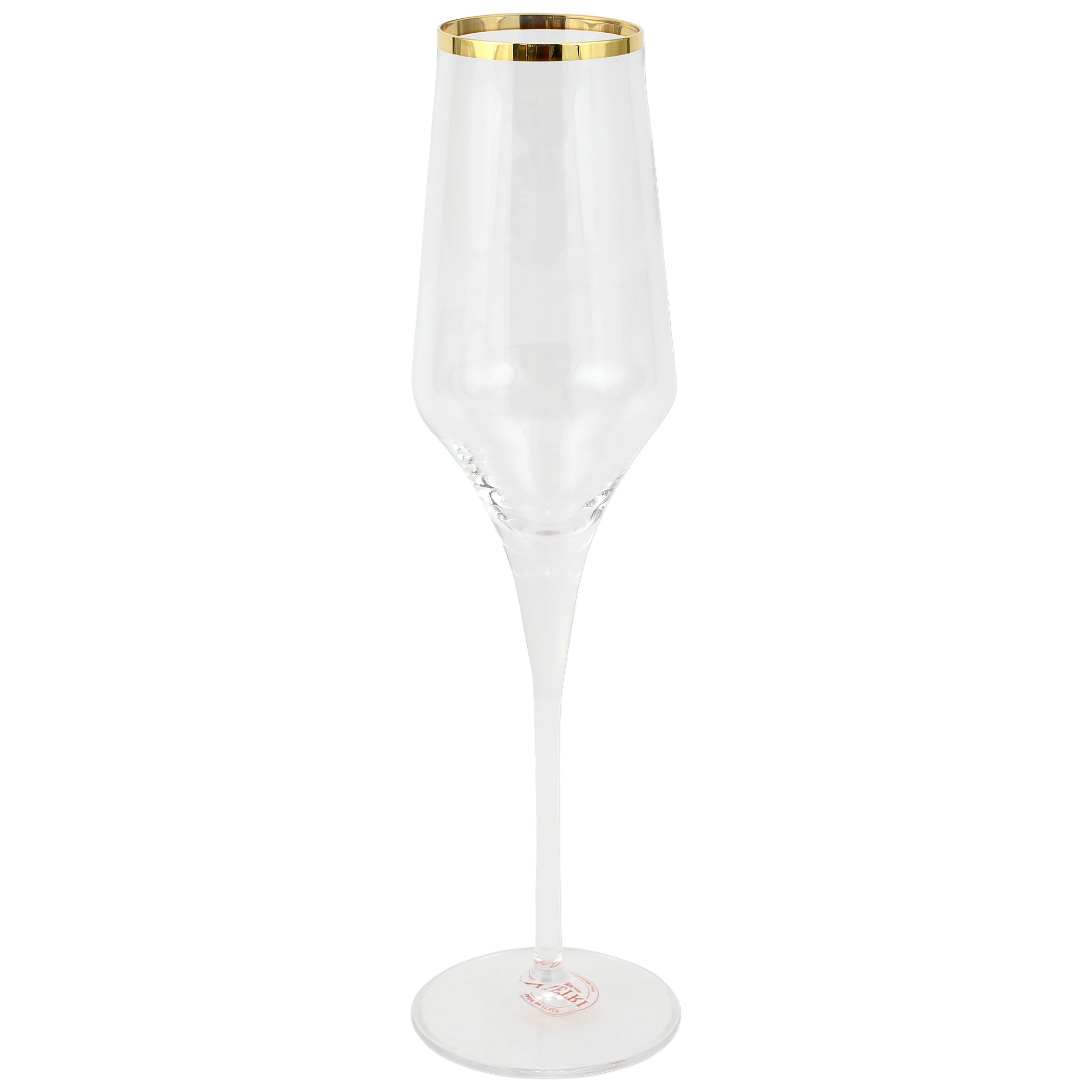 Contessa Gold Champagne Glass