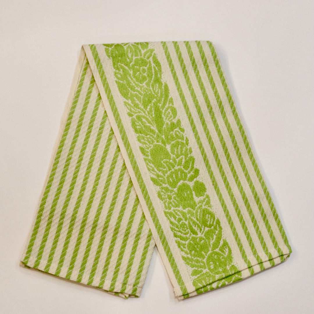 Mirto Kitchen Towel - Lime Green