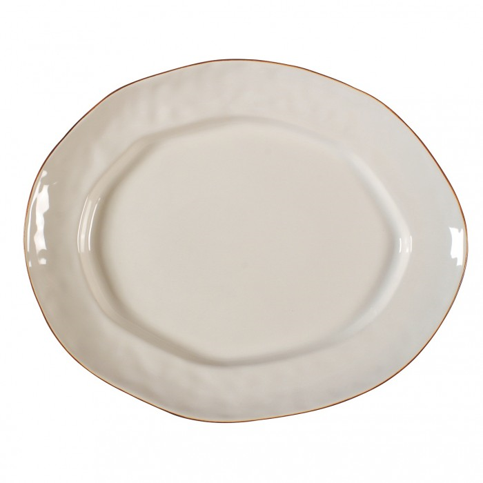 Cantaria Large Oval Platter Ivory