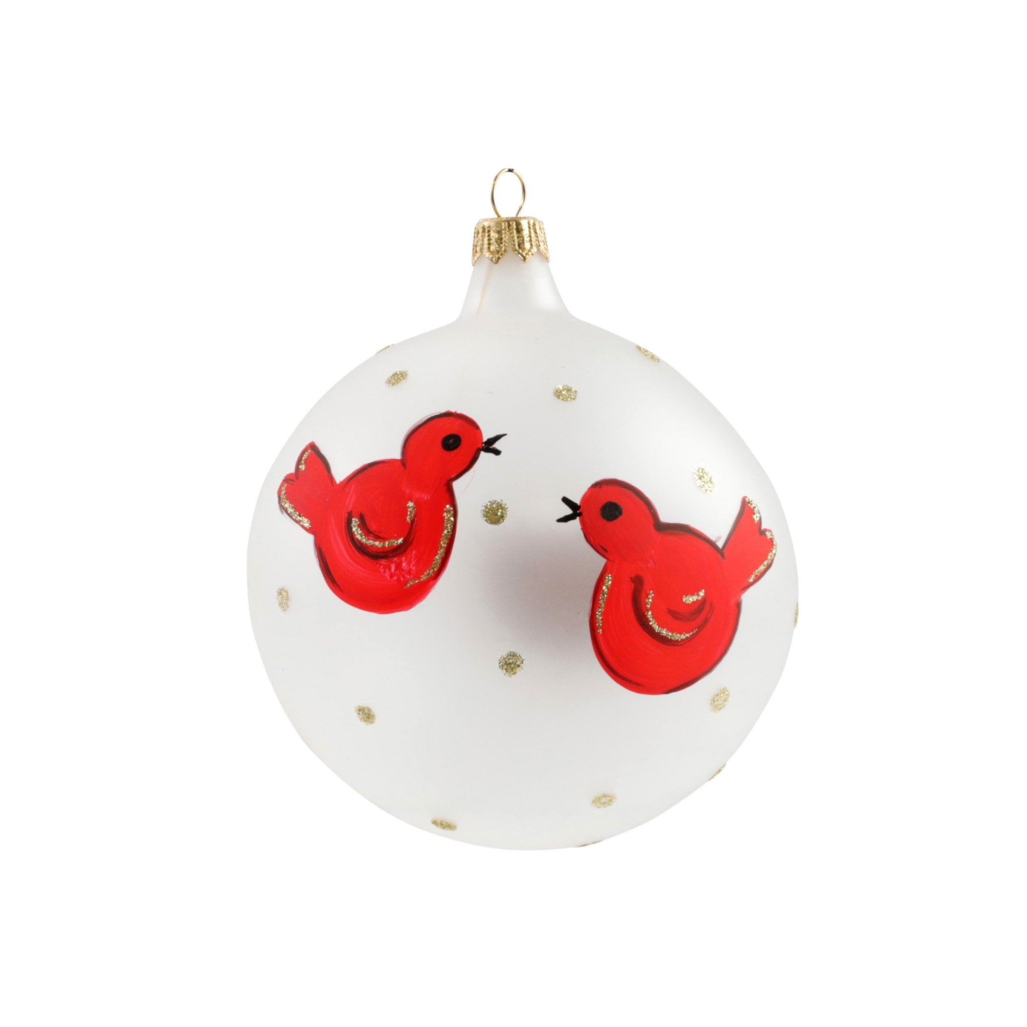 Red Birds Ornament