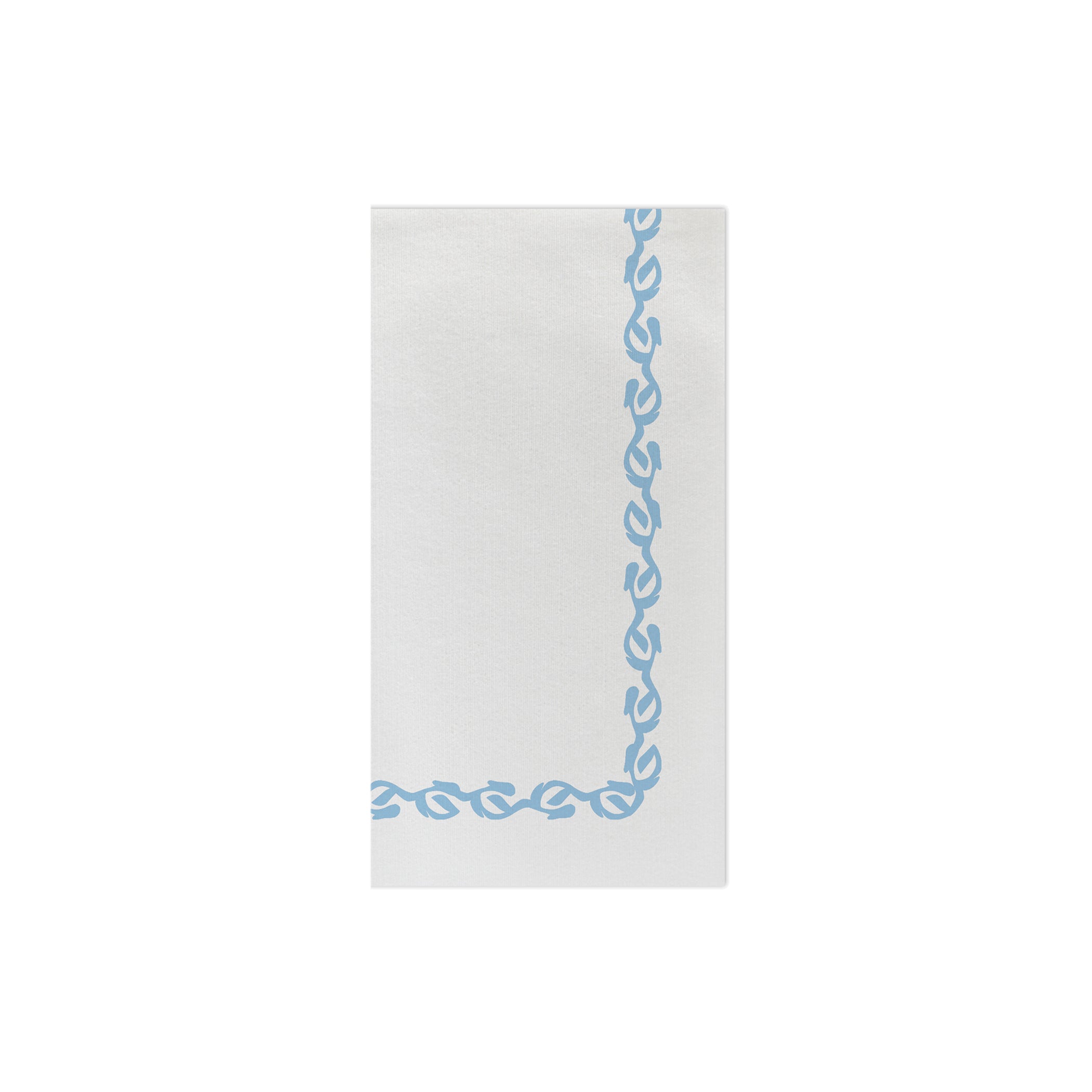 Papersoft Napkins Florentine Light Blue Guest Towels (Pack of 20)
