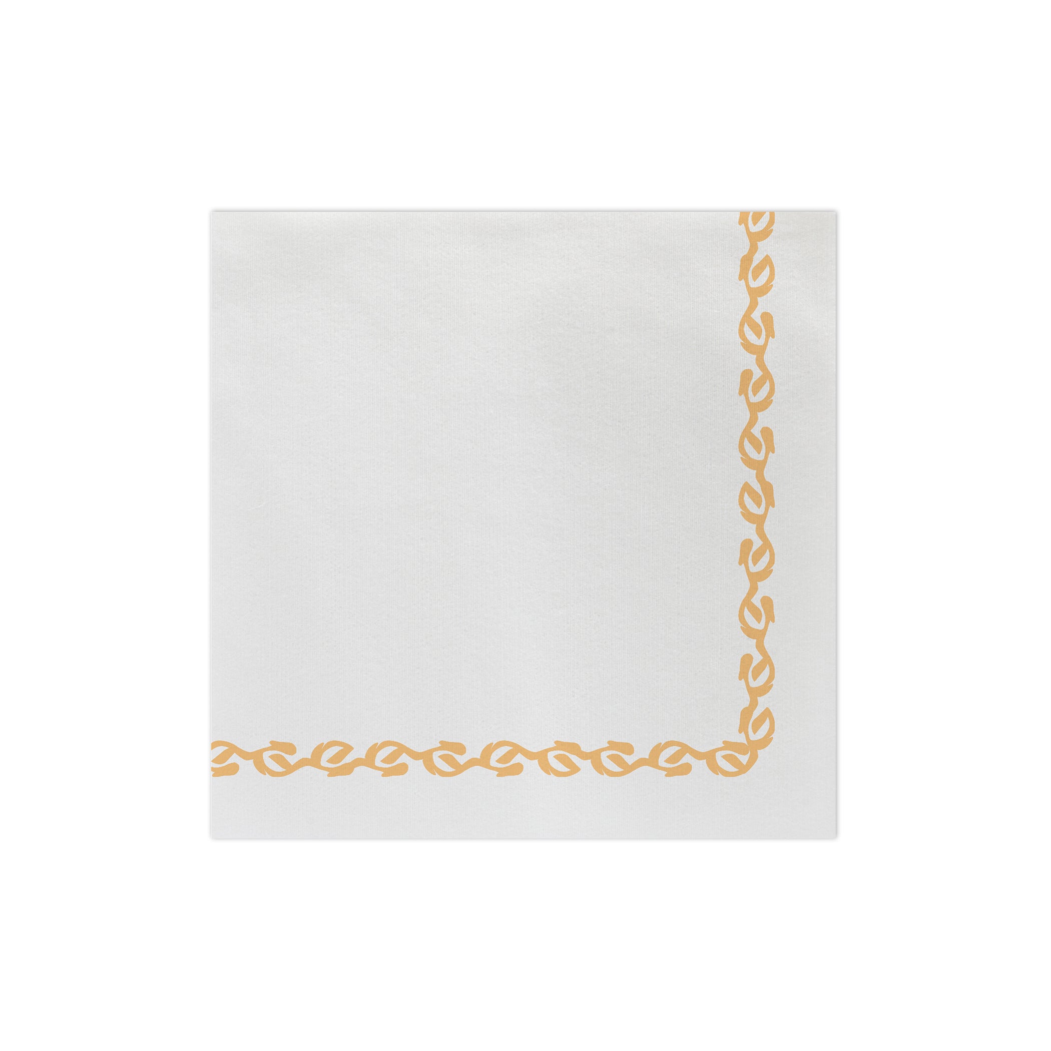 Papersoft Napkins Florentine Yellow Dinner Napkins (Pack of 20)