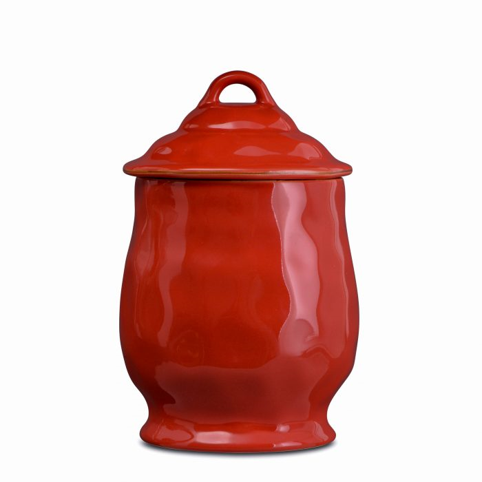 Cantaria Medium Canister Poppy Red