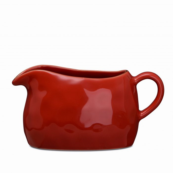 Cantaria Sauce Server Poppy Red