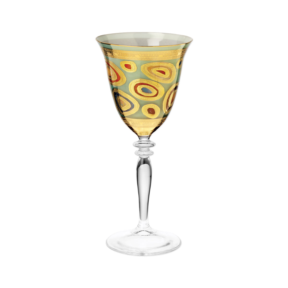 Puccinelli Classic Wine Glass, Italian Style Wine Glass