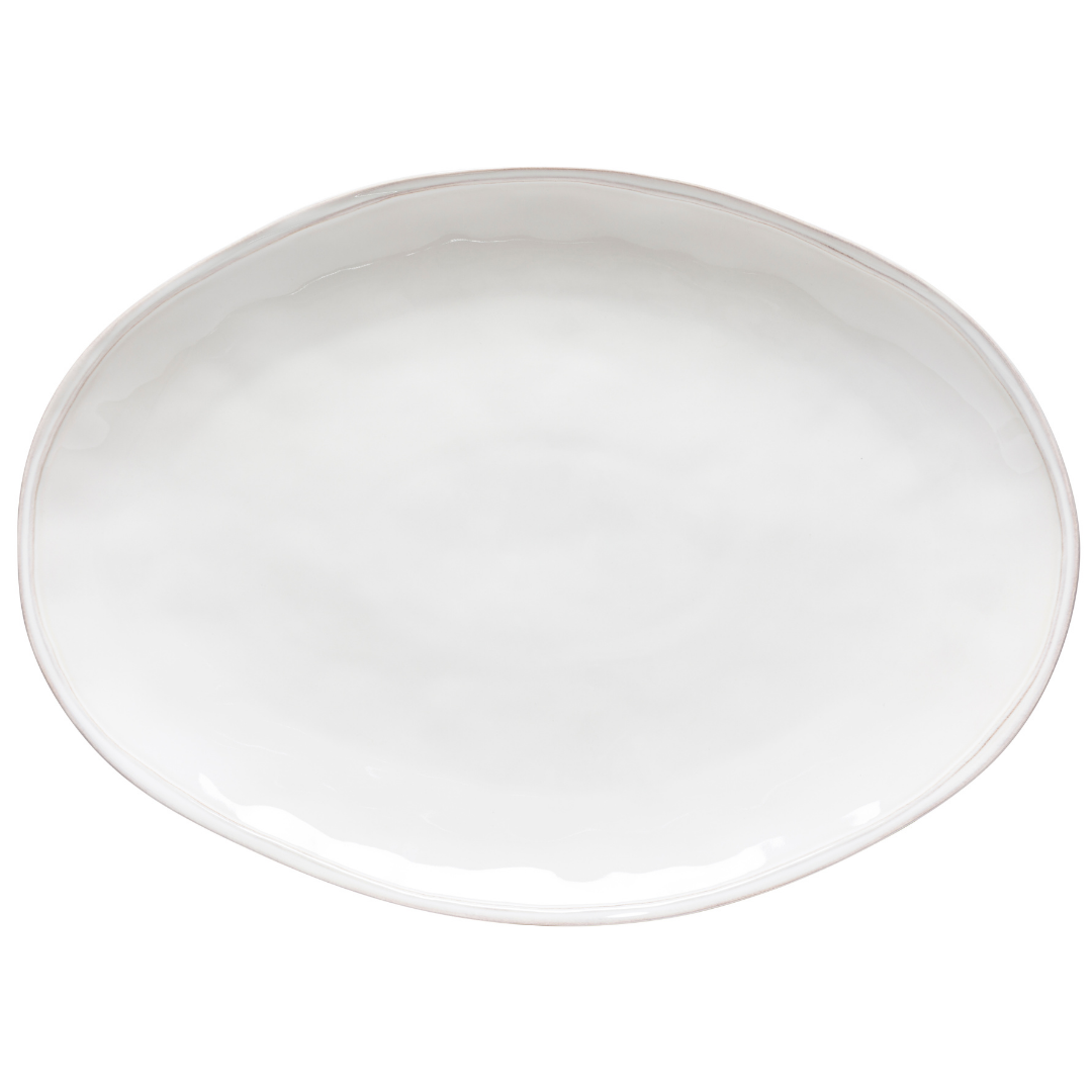 Fontana Oval Platter/ Turkey Platter 22" White