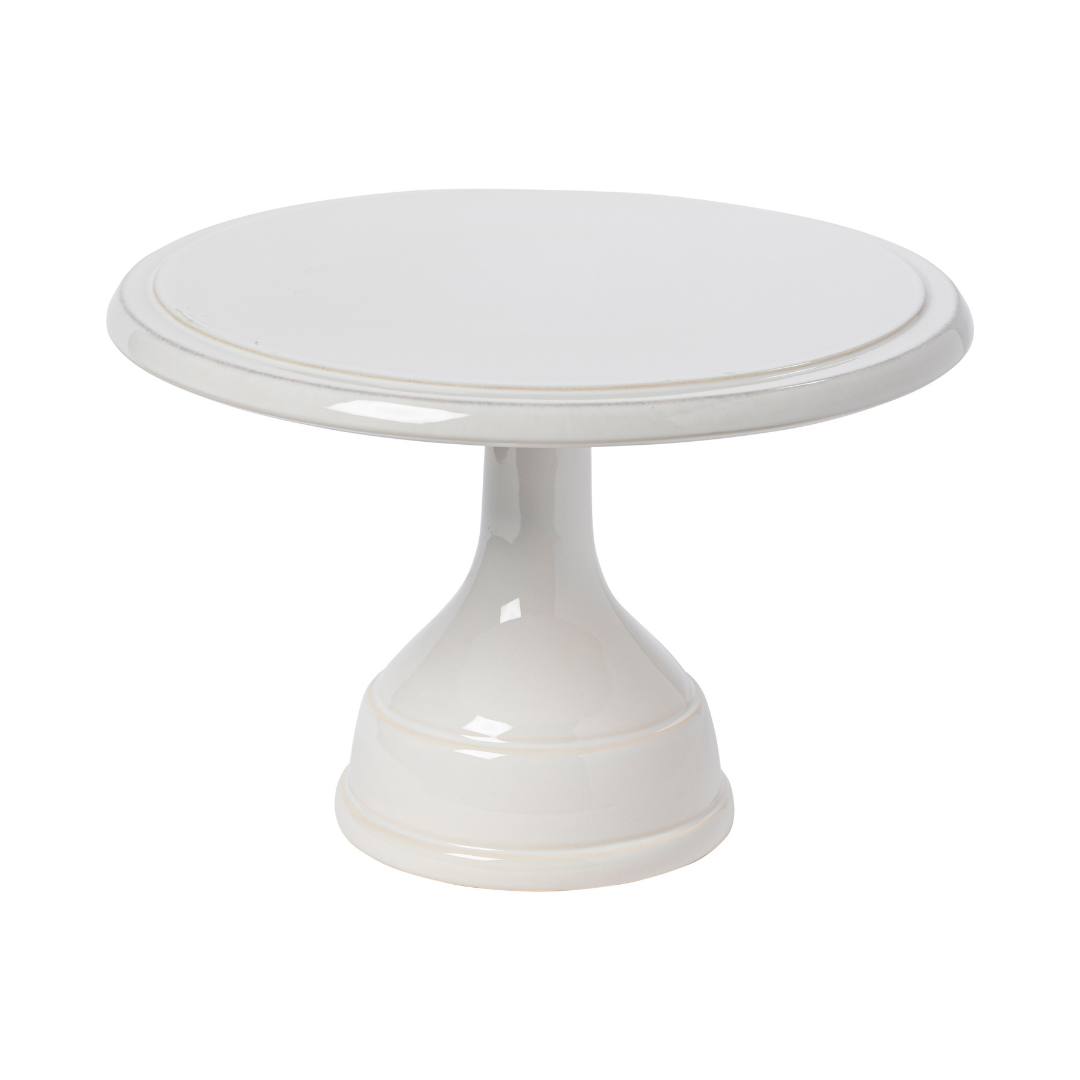Cook & Host Footed Plate 11" White