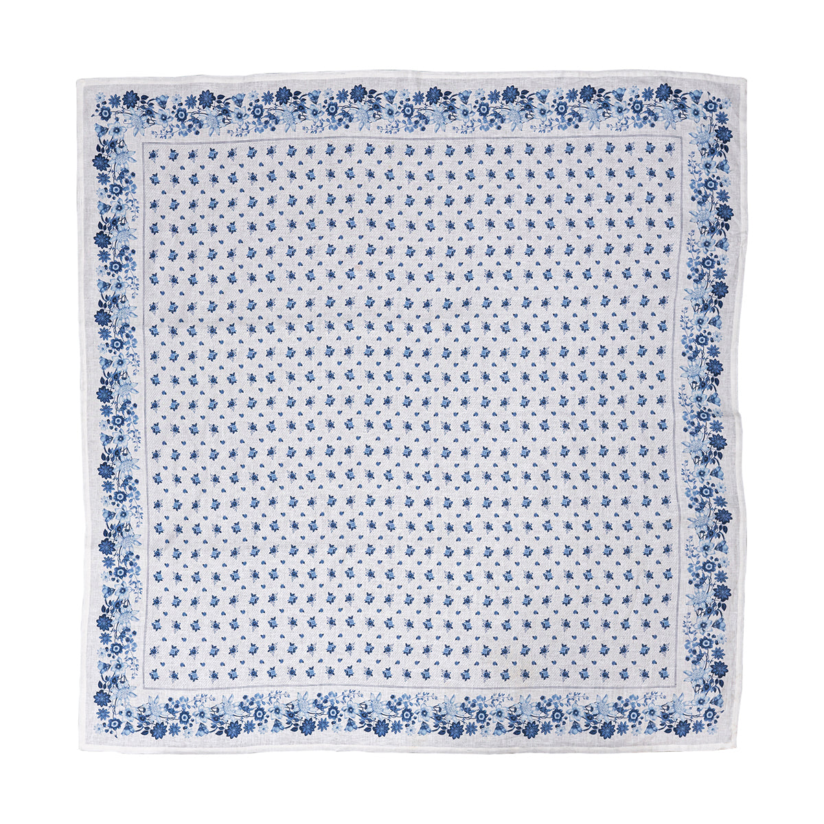 Mirabelle Tablecloth 54 in - Chambray