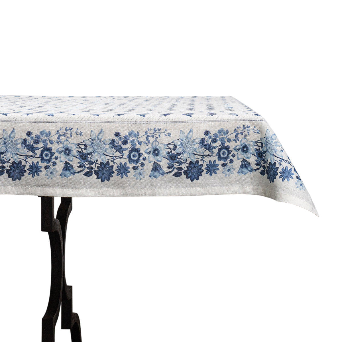 Mirabelle Tablecloth 54 in - Chambray