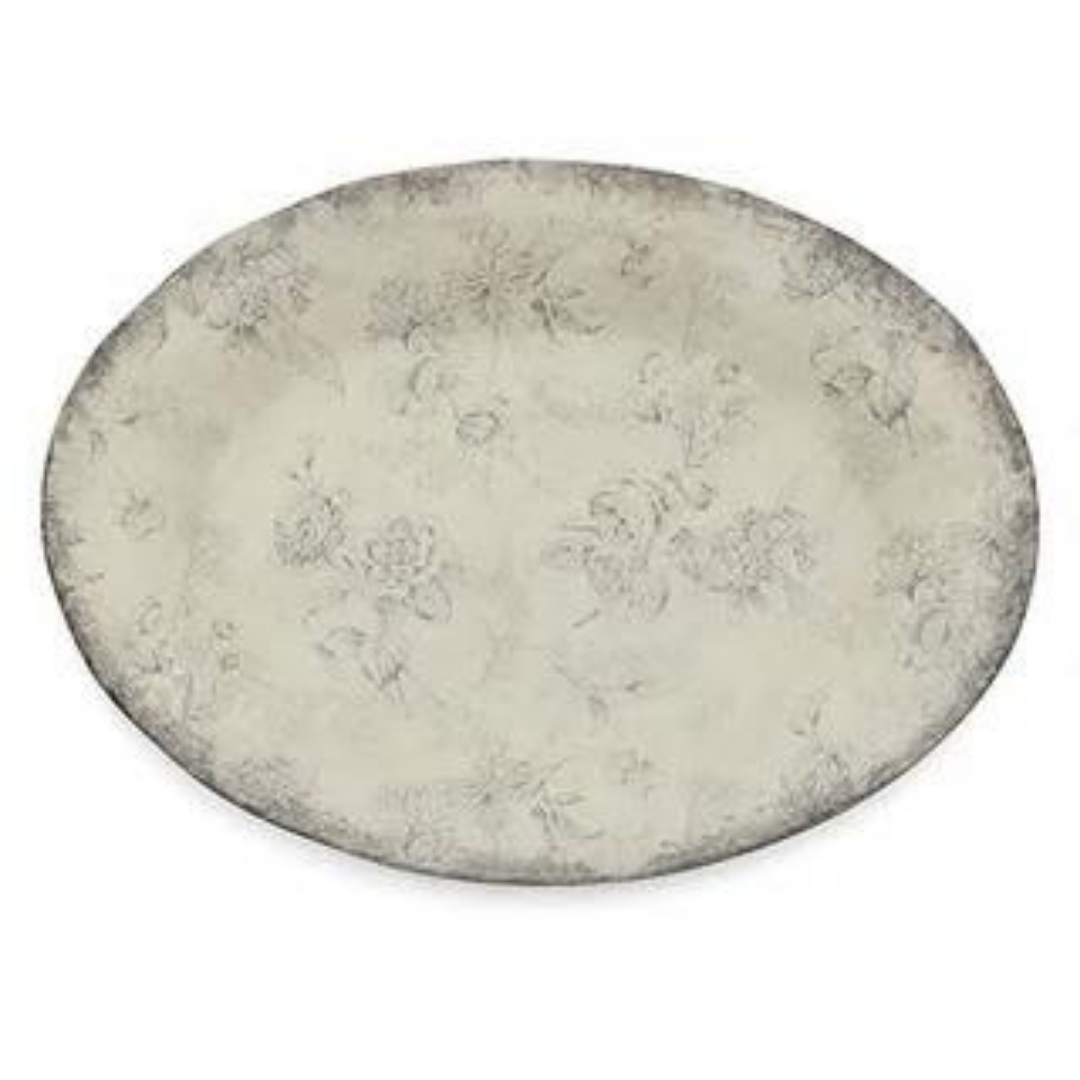 Giulietta Gray Oval Platter