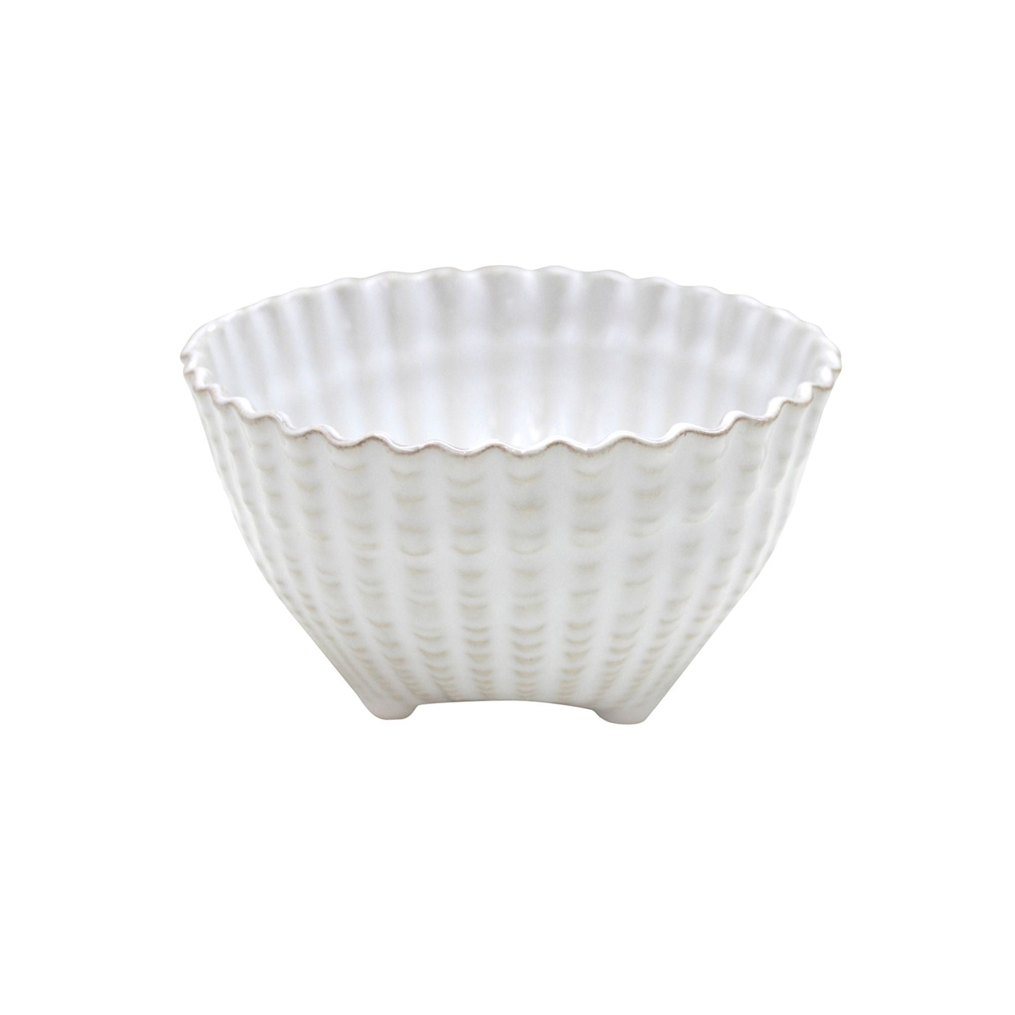 Aparte Shell Footed Bowl 6"