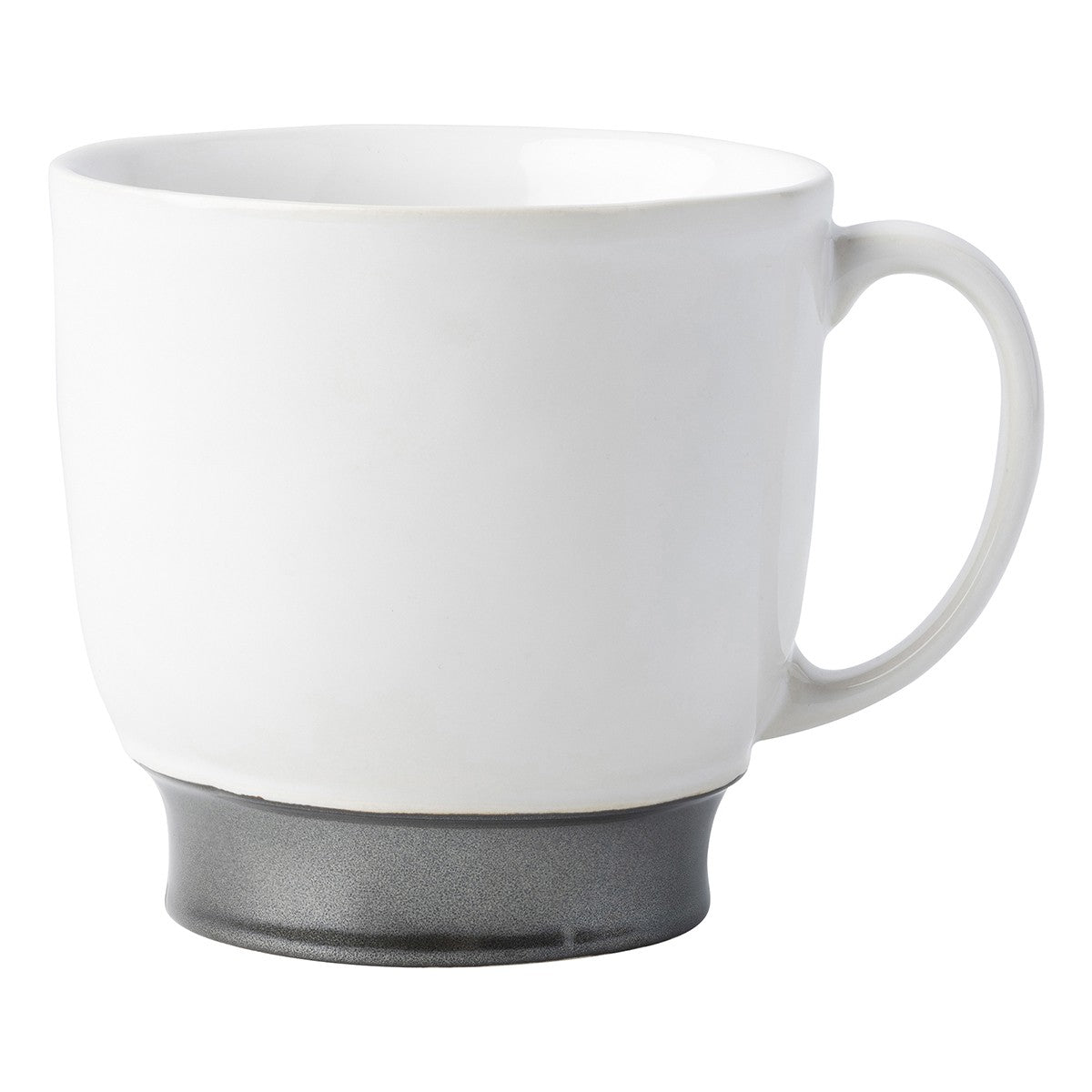 Emerson White/Pewter Coffee/Tea Cup