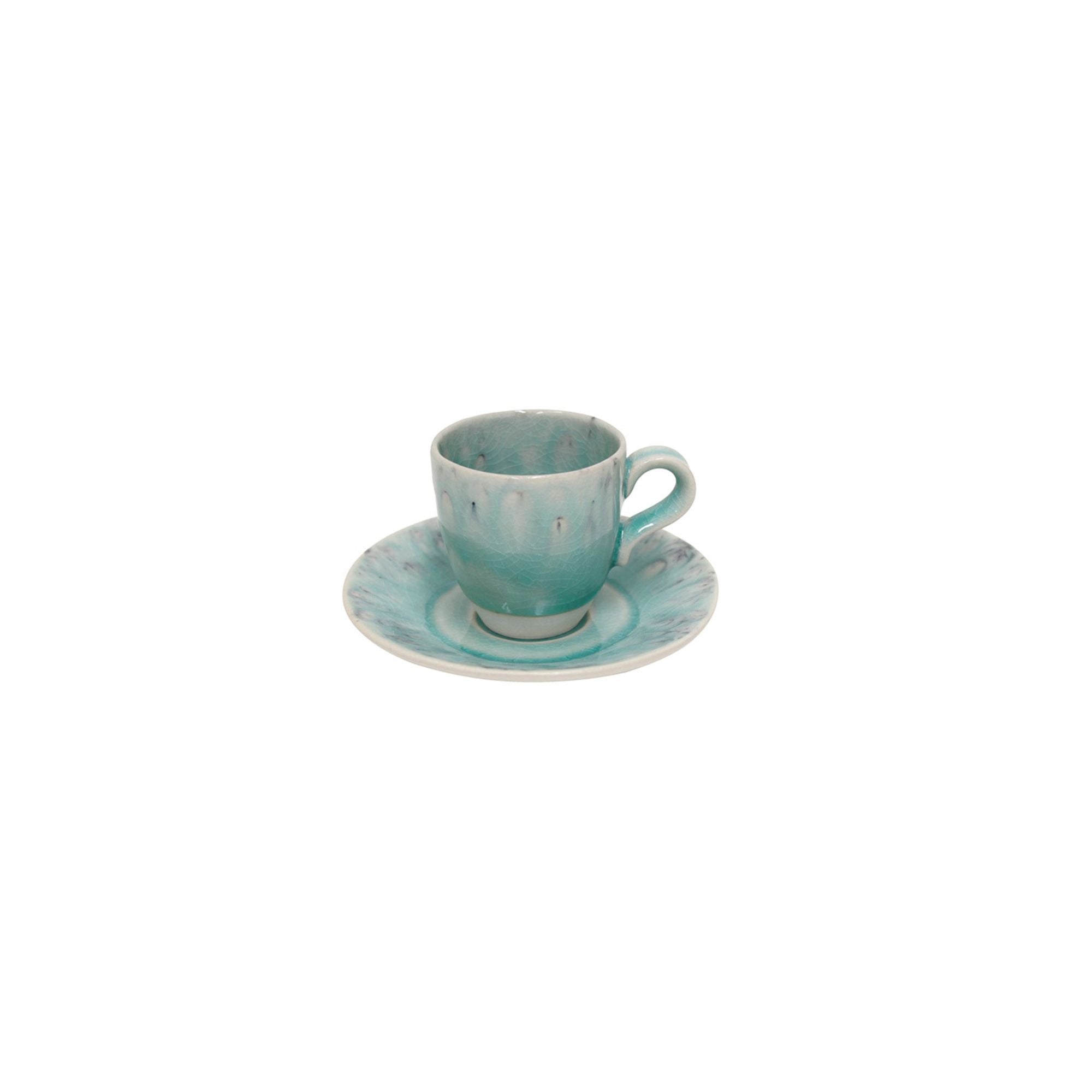 Madeira Coffee Cup and Saucer 3 oz. Blue