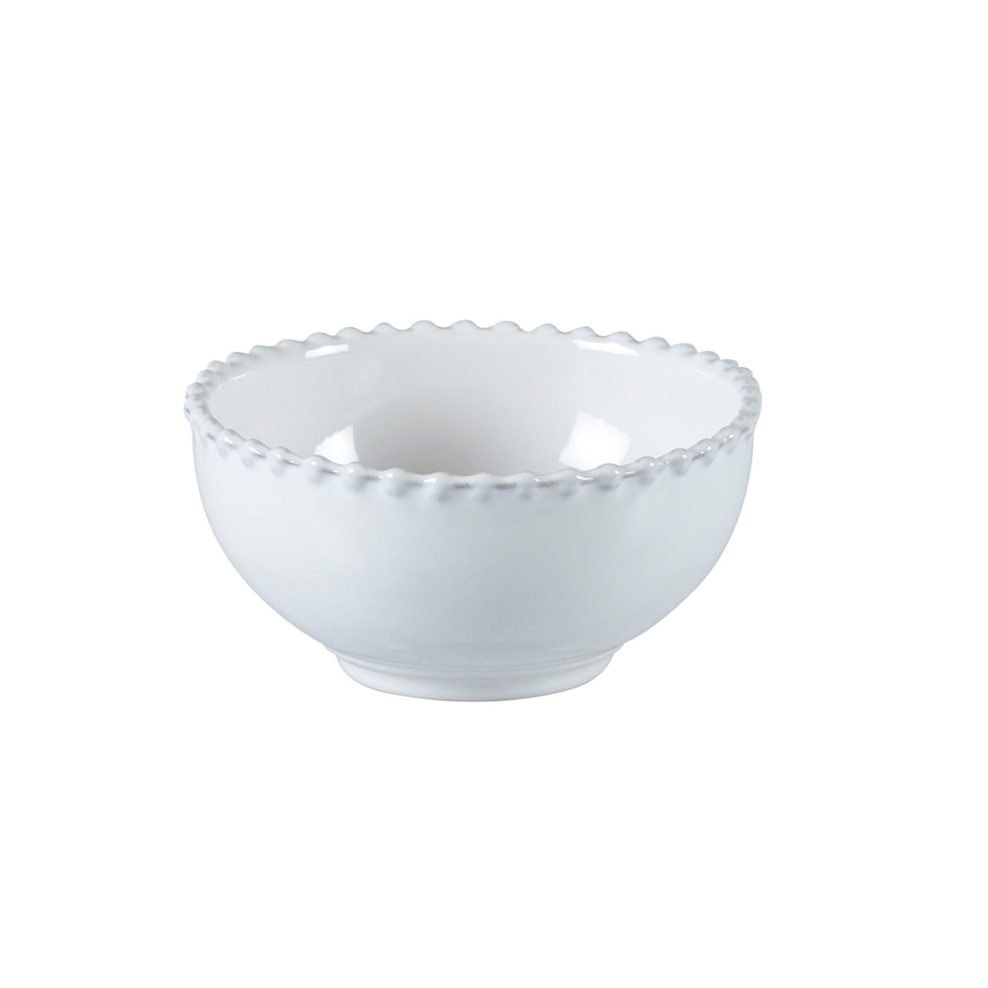Pearl Fruit Bowl 5" White