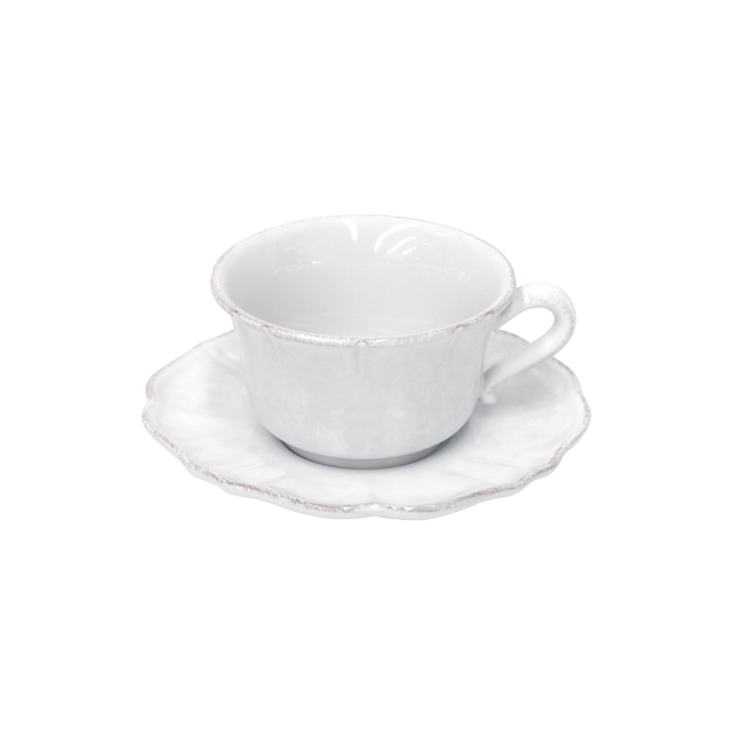 Impressions Jumbo Cup and Saucer 13 oz. White