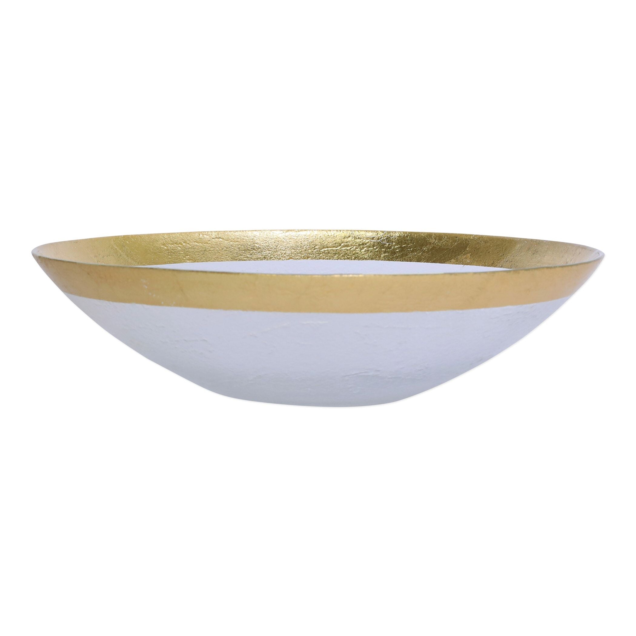 Rufolo Glass Organic Large Bowl