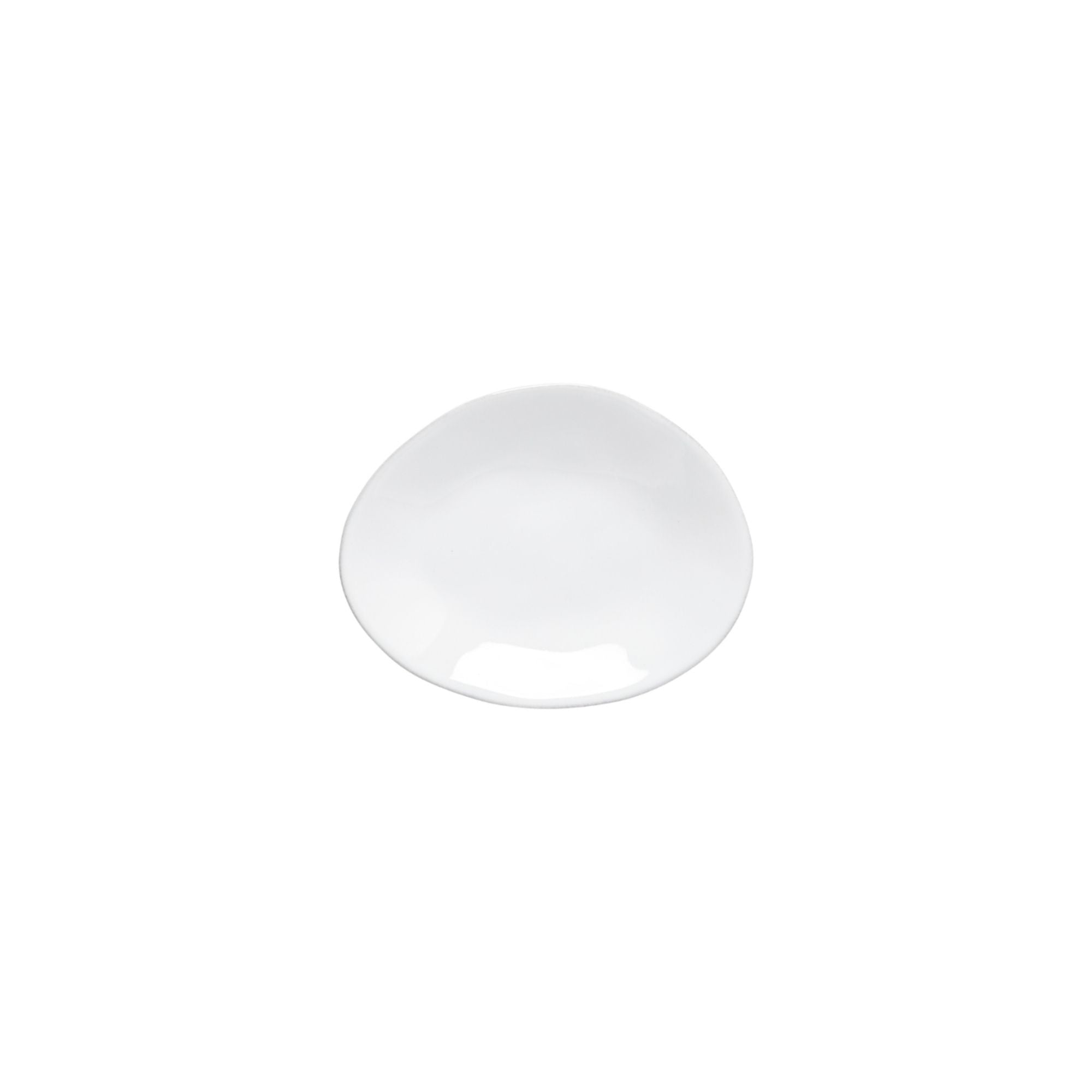 Livia Oval Plate 6" White