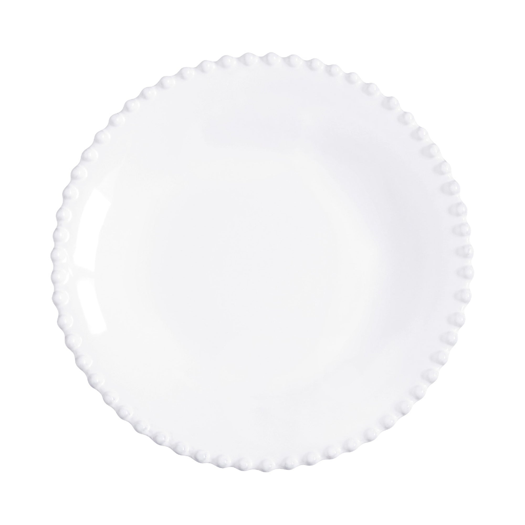 Pearl Soup/Pasta Plate 10" White