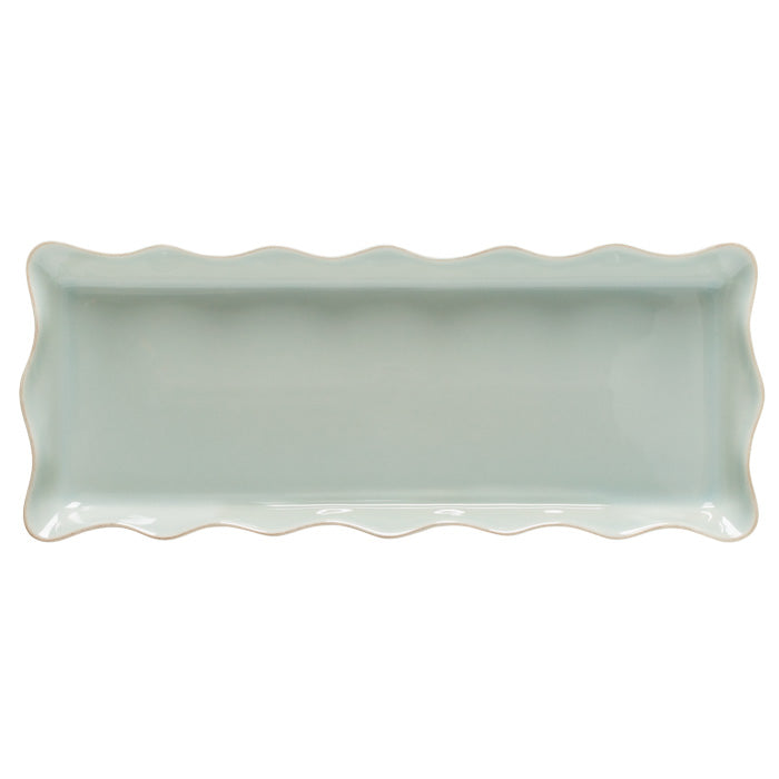 Cook & Host Rect. Tray 17" Robin's Egg Blue