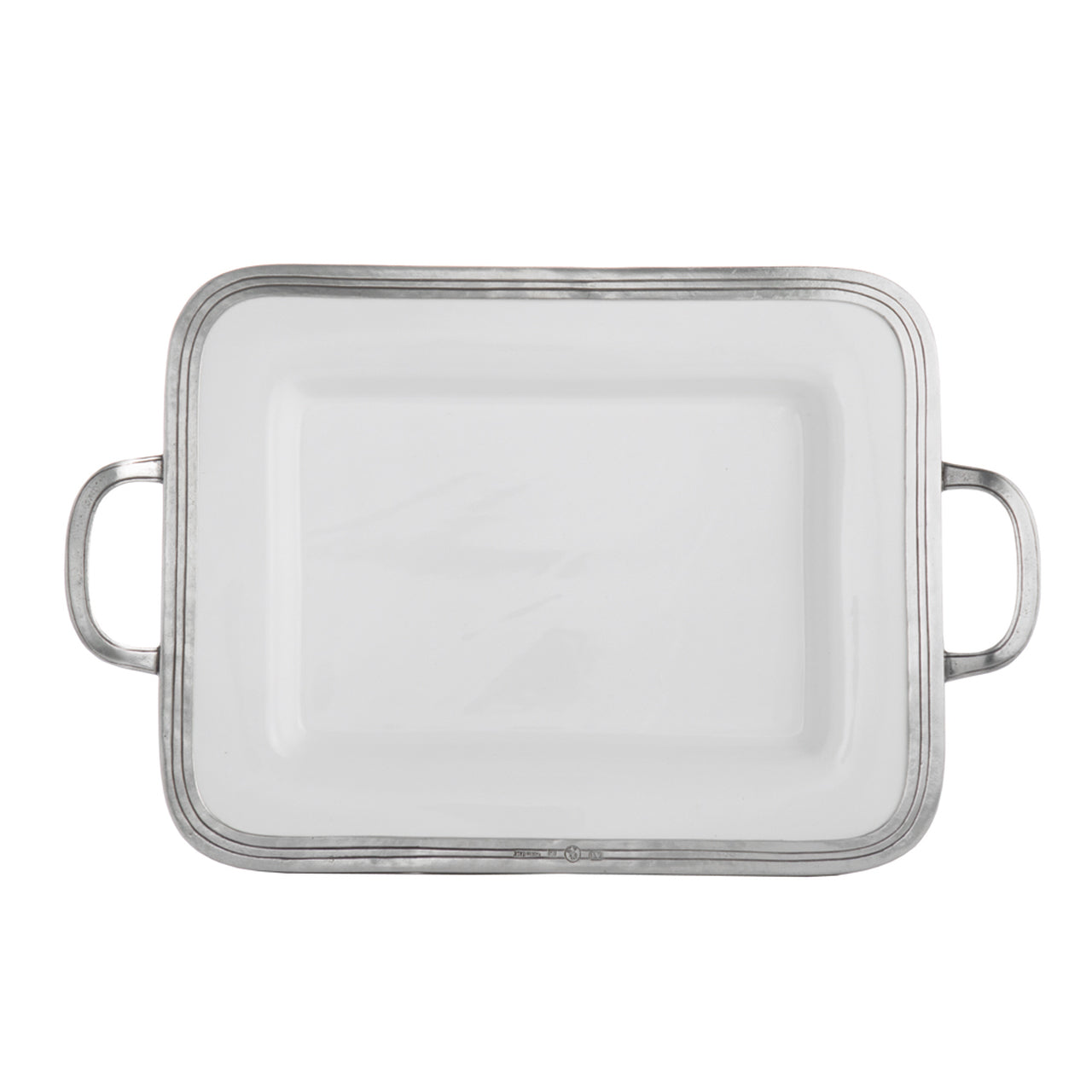 Tuscan Small Rectangular Tray with Handles