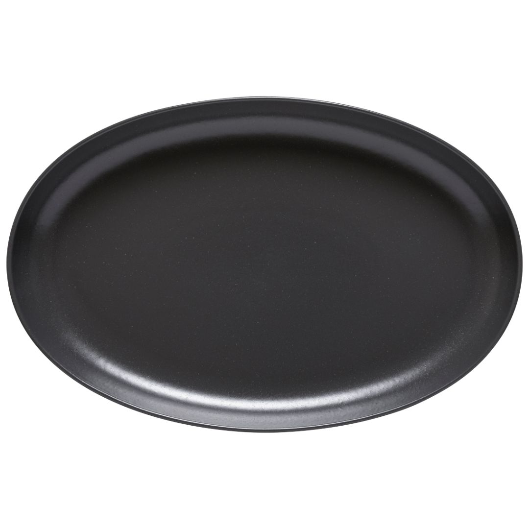 Pacifica Oval Platter 16" Seed Grey