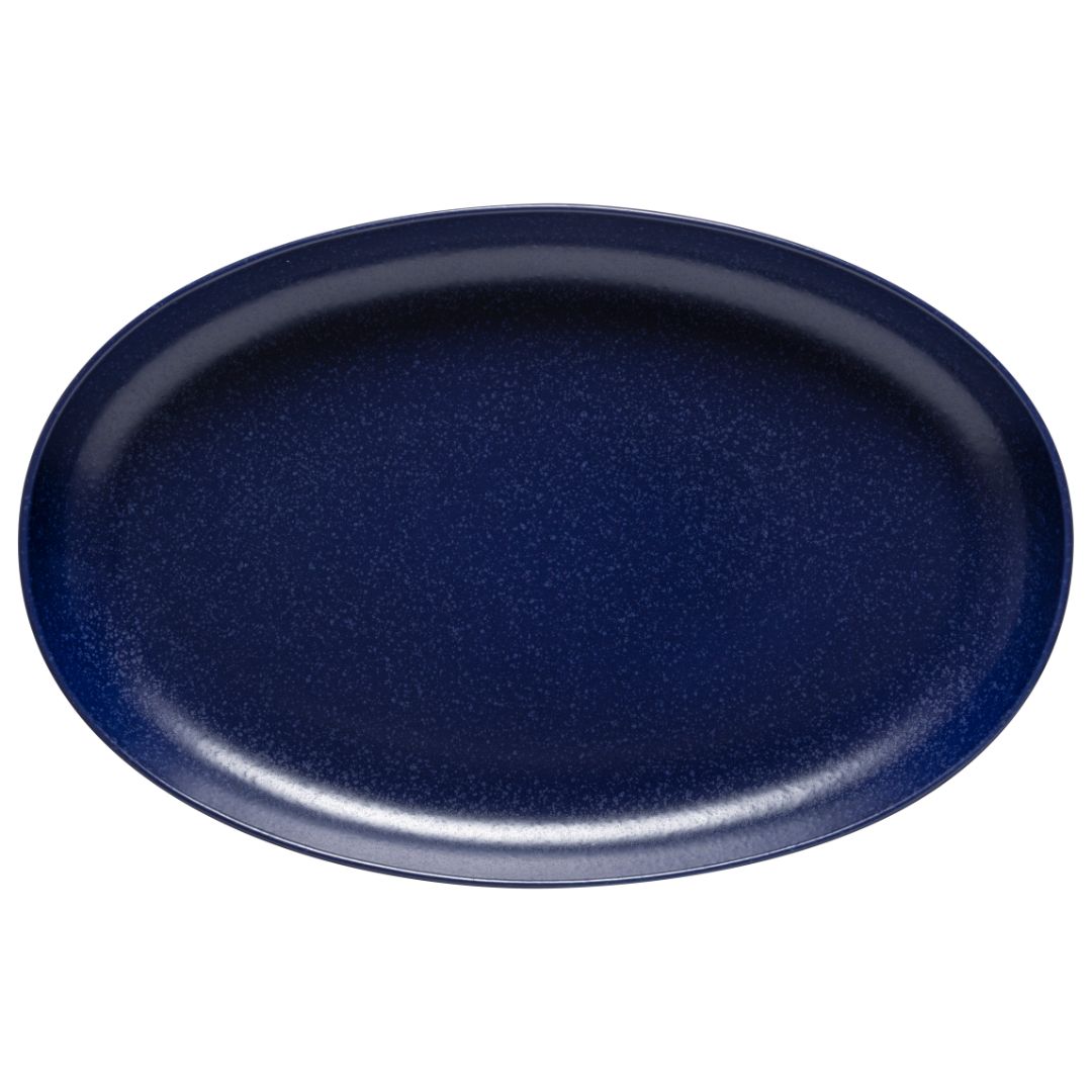 Pacifica Oval Platter 16" Blueberry