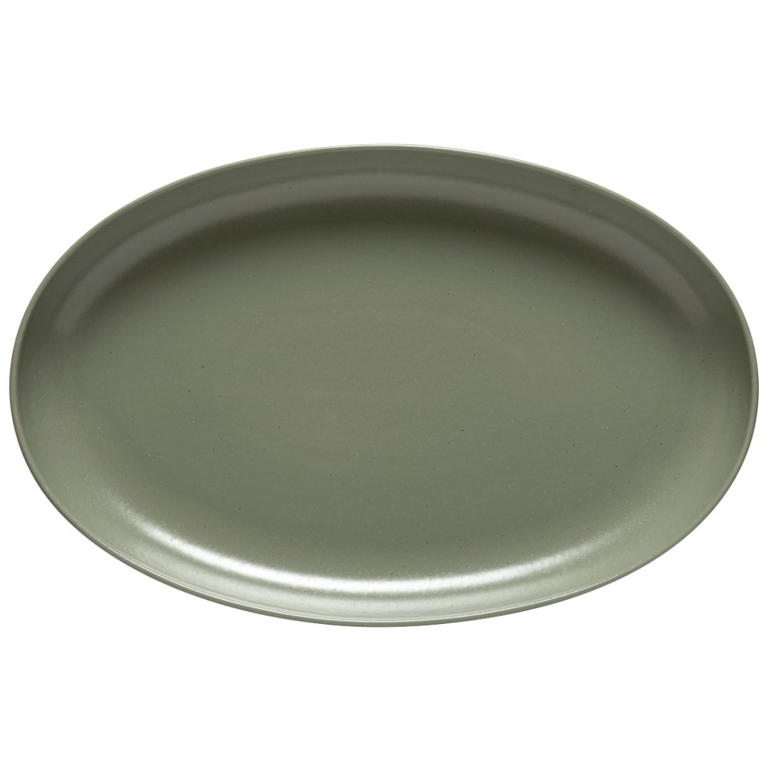 Pacifica Oval Platter 16" Artichoke