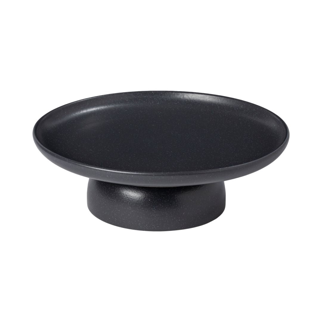 Pacifica Footed Plate 11" Seed Grey