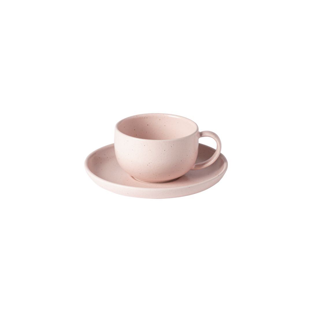 Pacifica Tea Cup and Saucer 7 oz. Marshmallow