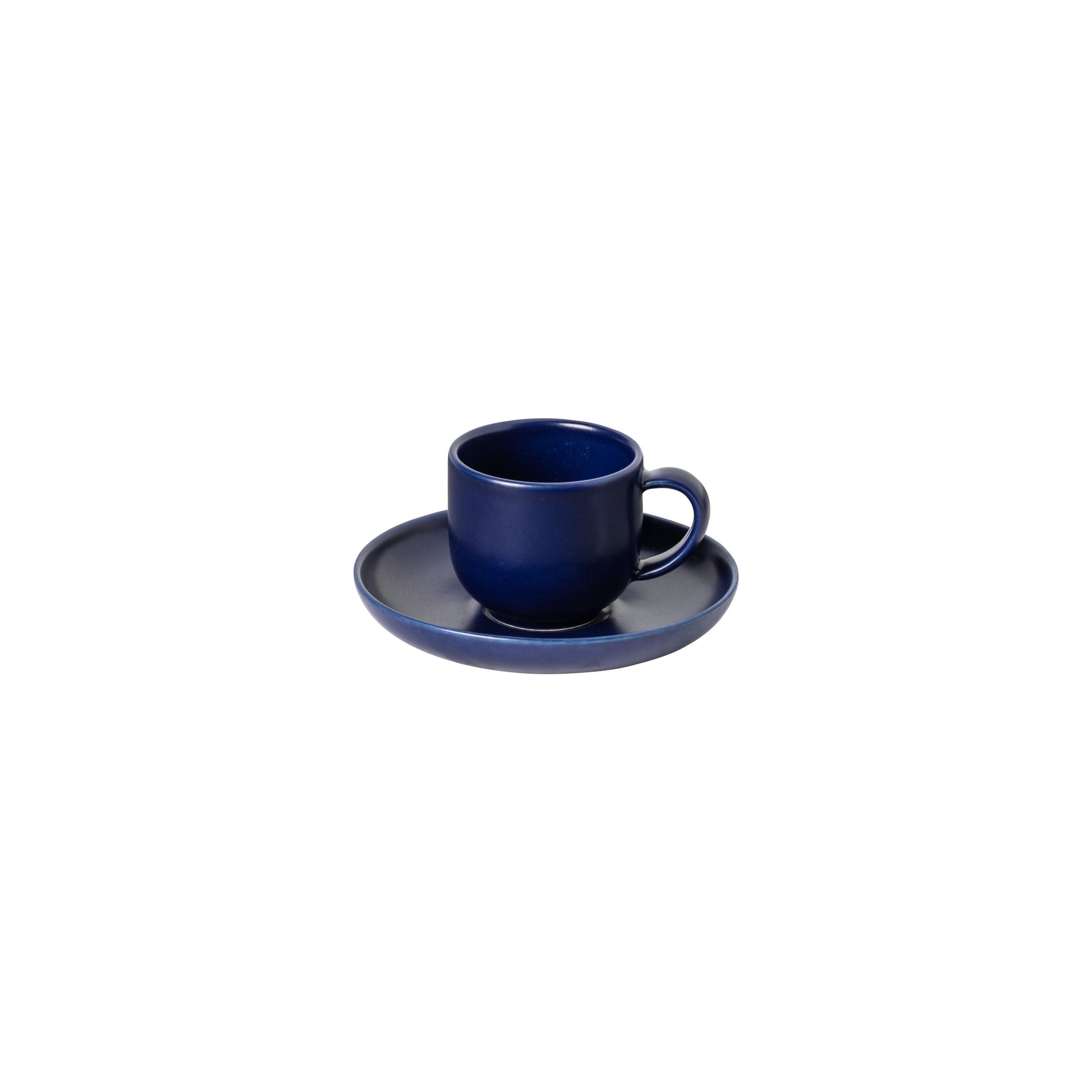 Pacifica Coffee Cup and Saucer Blueberry
