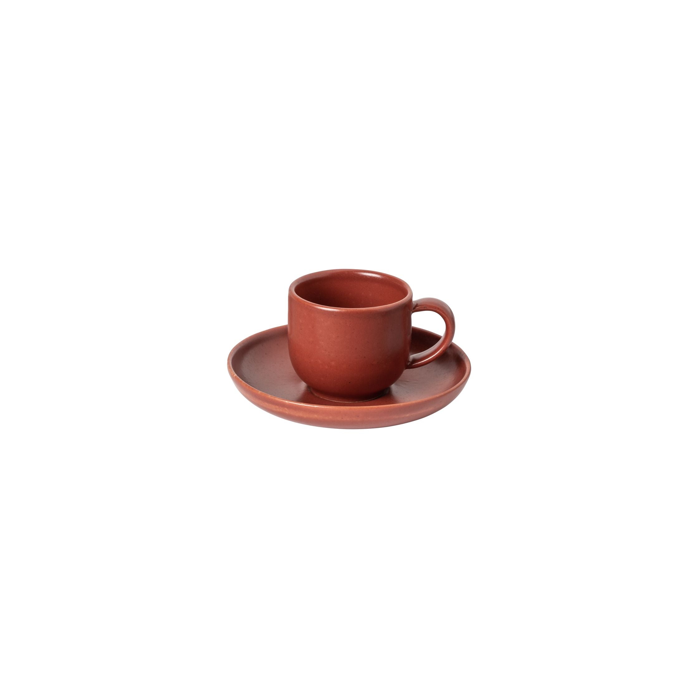 Pacifica Coffee Cup and Saucer Cayenne